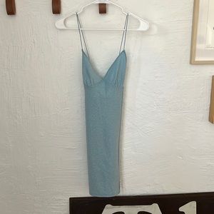 Sparkly blue H&M dress